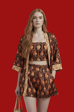 Carregue a imagem no visualizador da Galeria, Conjunto Martina Kimono Shorts