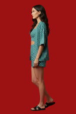Carregue a imagem no visualizador da Galeria, Conjunto Morgana Kimono Shorts