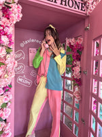 Carregue a imagem no visualizador da Galeria, Pijama Palazzo Sofia - Candy Colors