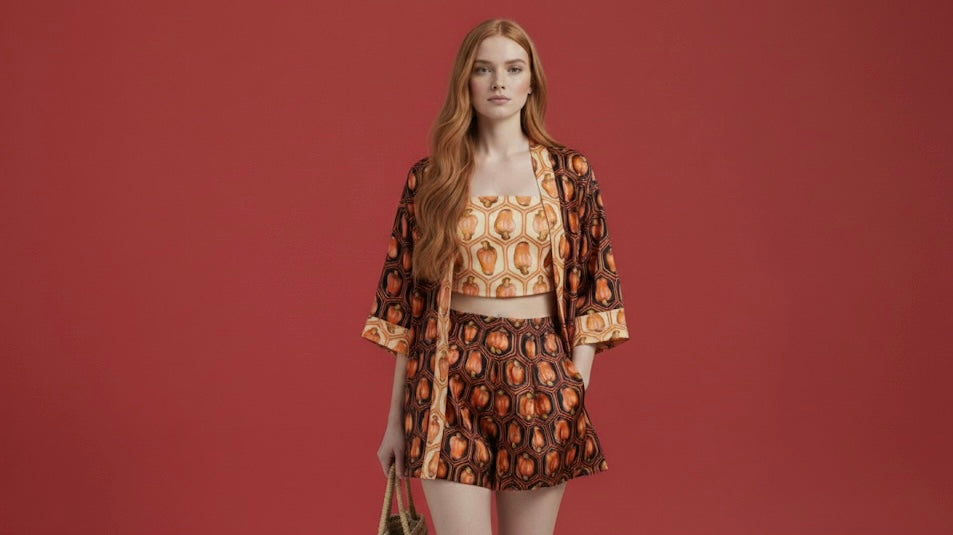 Martina Kimono Shorts