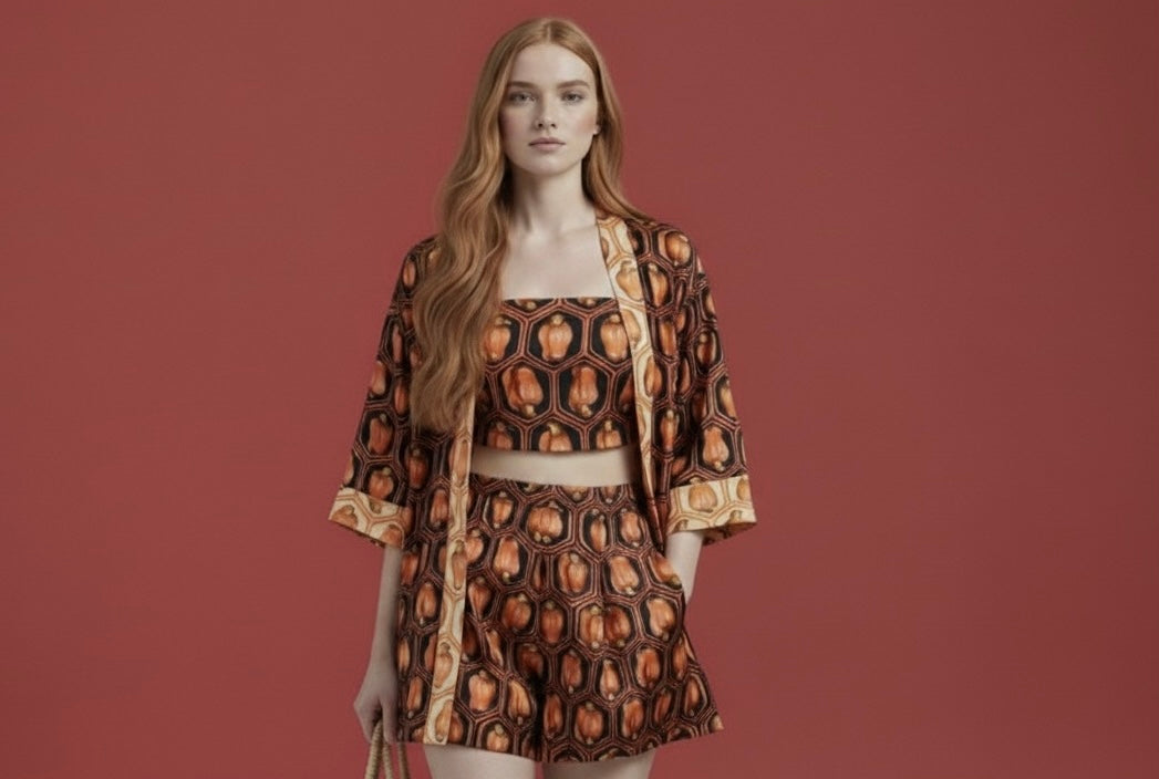 Martina Kimono Shorts