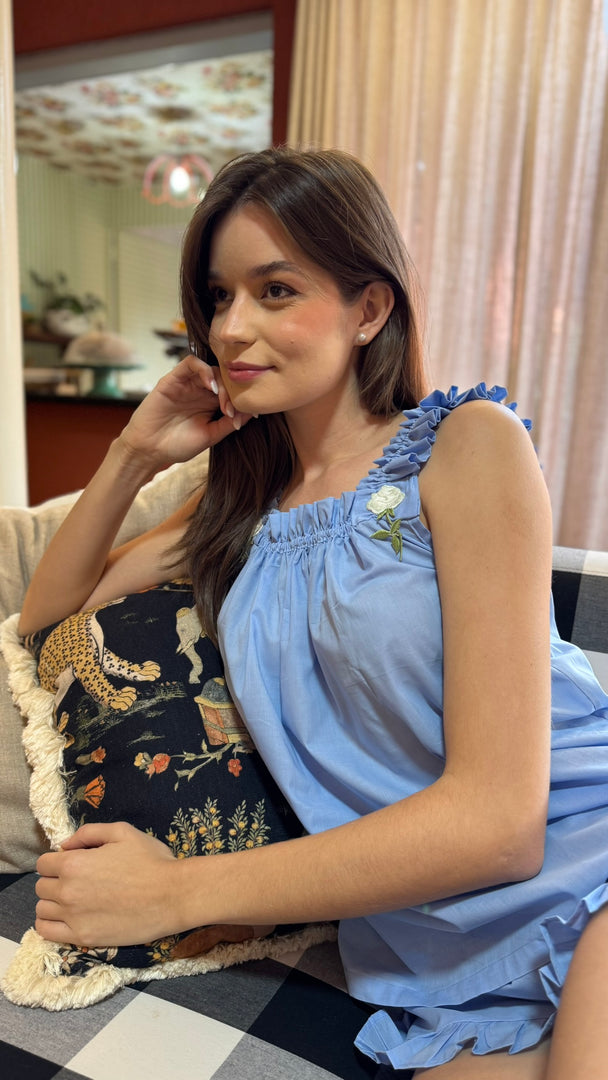 Conjunto Chloé - Azul